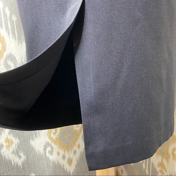 Ralph Lauren Black Wool Hi-Waist Pencil Skirt - Picture 14 of 16